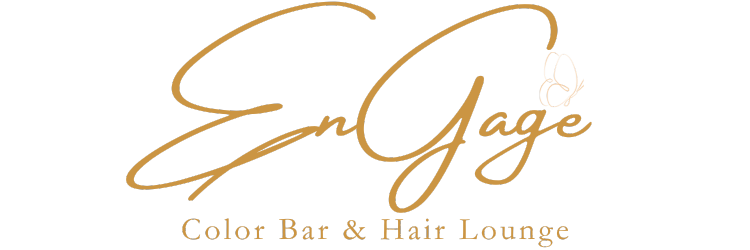 The logo for the color bar and hair lounge